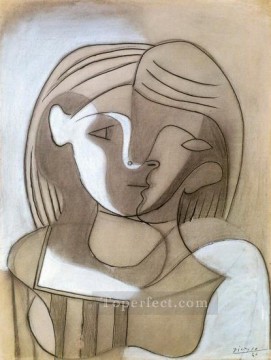 パブロ・ピカソ Painting - 女性の頭 1928 年キュビスト パブロ・ピカソ